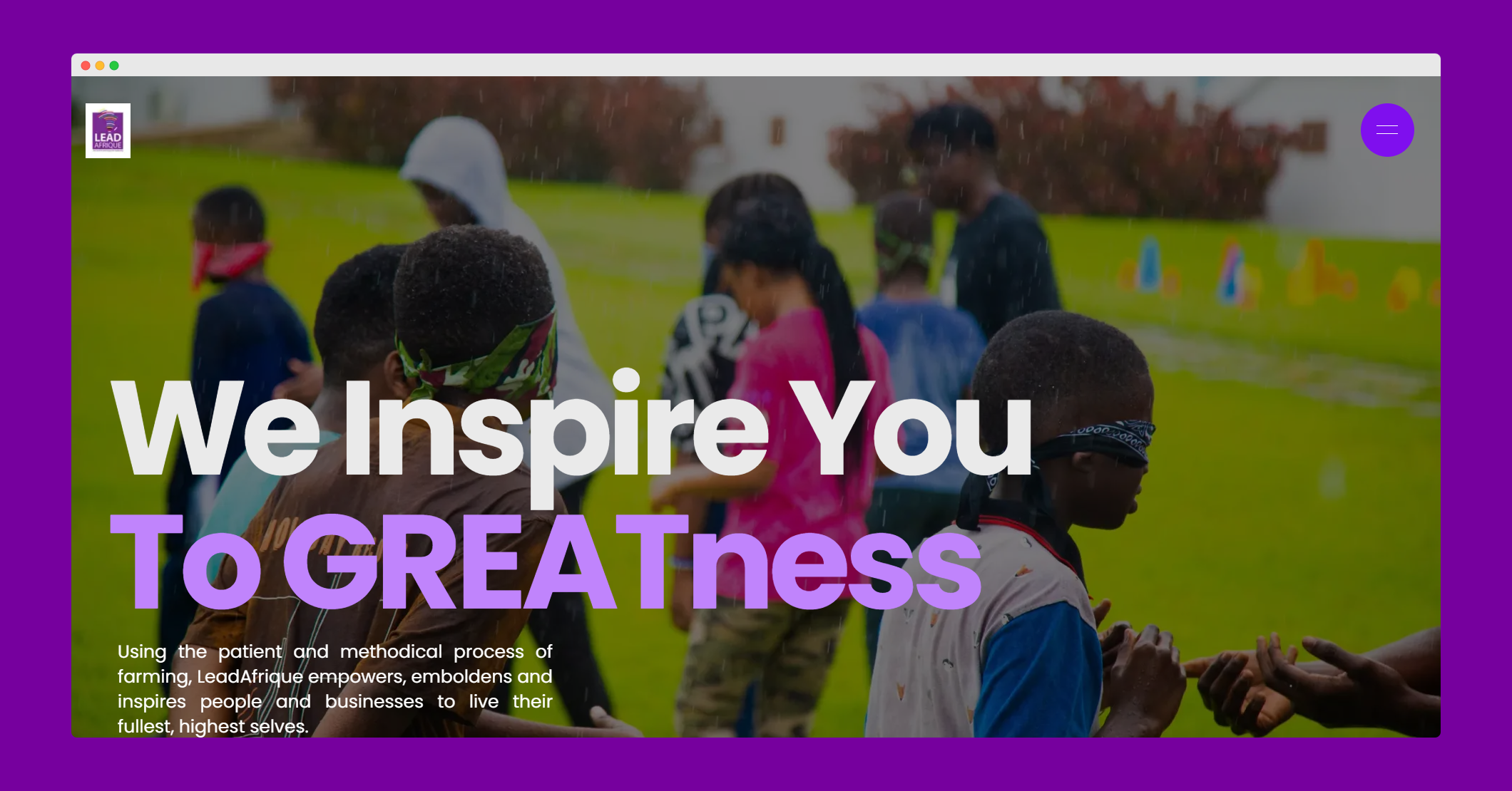 Leadafriue International Website